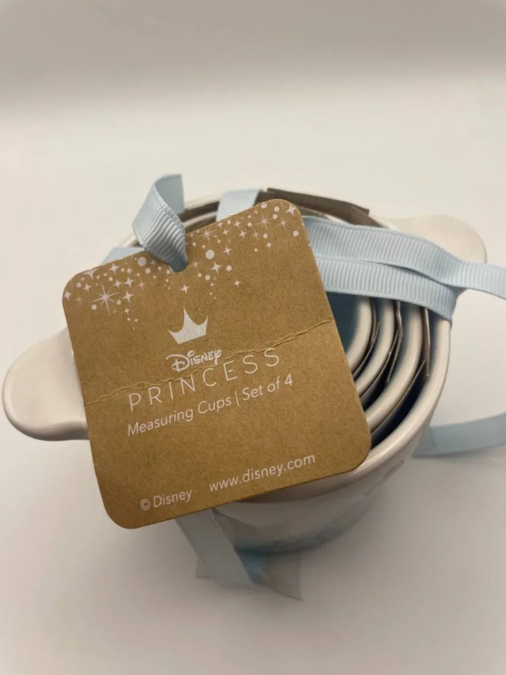 NWT Rae Dunn Disney Princess Cinderella Fairytale Measuring Cups Set